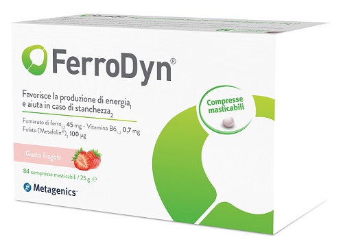 FERRODYN 84 COMPRESSE MASTICABILI - Metafarm
