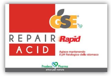 GSE REPAIR RAPID ACID 36 COMPRESSE - Metafarm