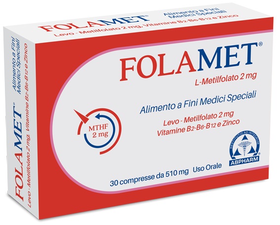FOLAMET 30 COMPRESSE 500 MG - Metafarm