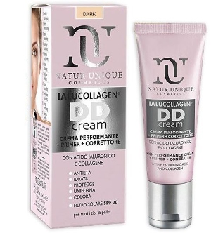 NATUR UNIQUE DD CREAM DARK 40 ML + CORRETTORE 2 ML - Metafarm