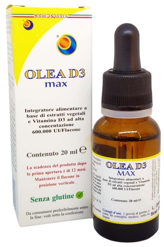 OLEA D3 MAX GOCCE 20 ML - Metafarm