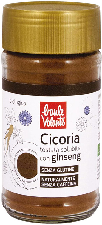 BAULE VOLANTE CICORIA TOSTATA SOLUBILE CON GINSENG 100 G - Metafarm