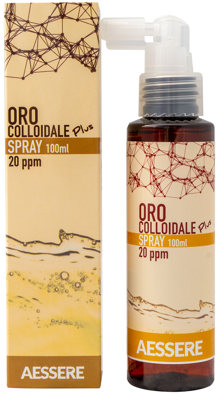 ORO COLLOIDALE PLUS SPRAY 20PPM 100 ML - Metafarm