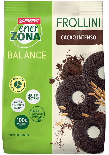 ENERZONA FROLLINI GUSTO FONDENTE INTENSO 250 G - Metafarm