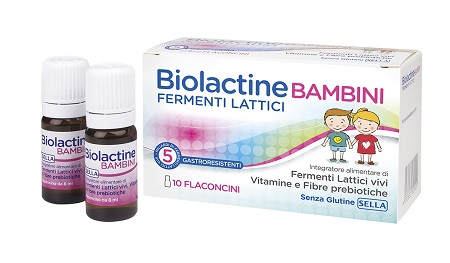 BIOLACTINE BAMBINI 10 FLACONCINI 8 ML - Metafarm