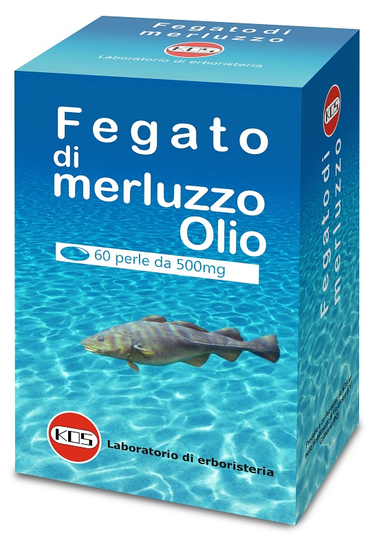 FEGATO MERLUZZO 60 PERLE 500 MG - Metafarm