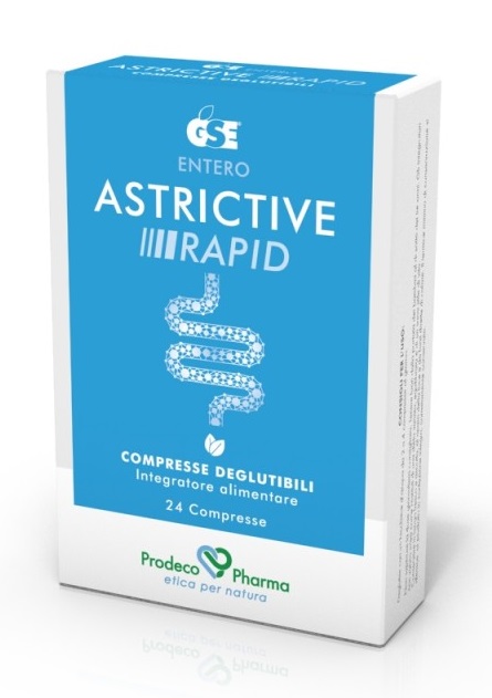 GSE ENTERO ASTRICTIVE RAPID 24 COMPRESSE DEGLUTIBILI - Metafarm
