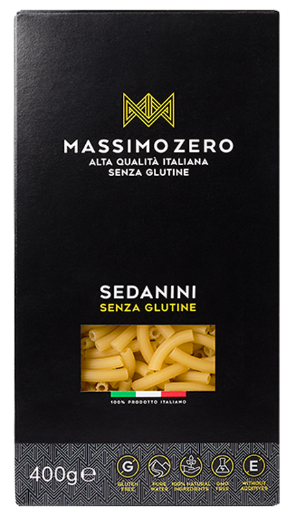 MASSIMO ZERO SEDANINI RIGATI 400 G - Metafarm