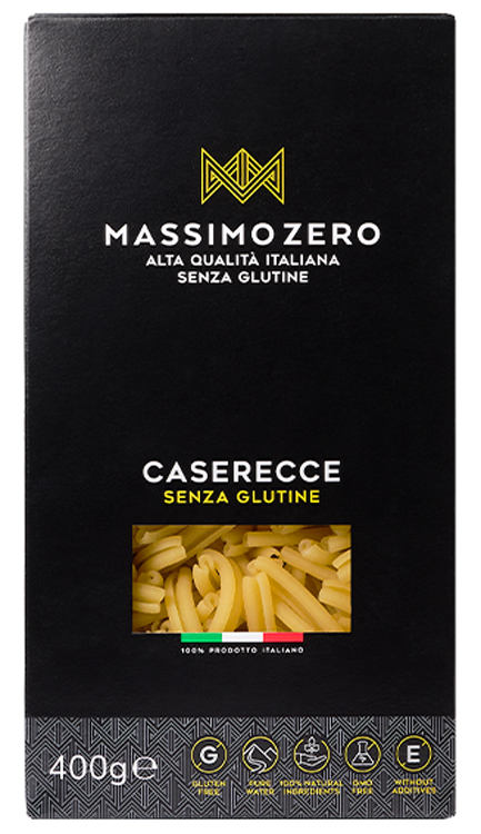 MASSIMO ZERO CASARECCE 400 G - Metafarm