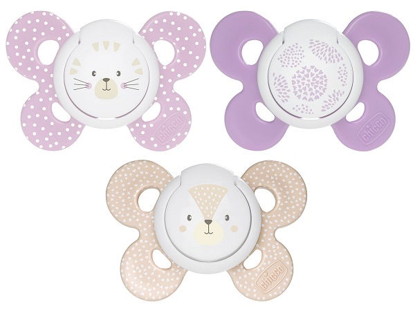 CHICCO SUCCHIETTO COMFORT GIRL IN SILICONE 6-16 MESI 2 PEZZI - Metafarm