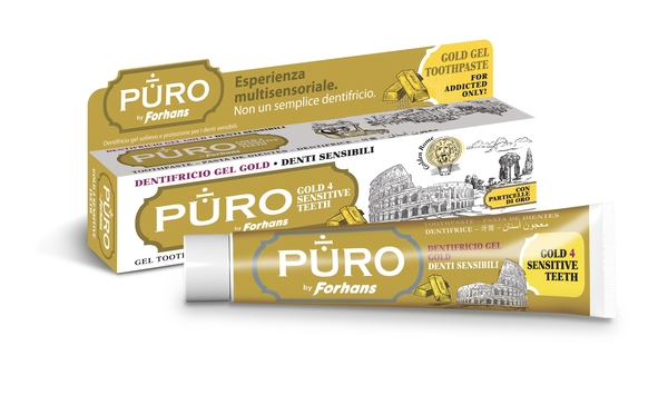 FORHANS GOLD4WHITE DENTIFRICIO 75 ML - Metafarm