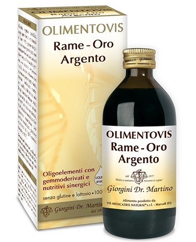 RAME ORO ARGENTO OLIMENTOVIS 200 ML - Metafarm