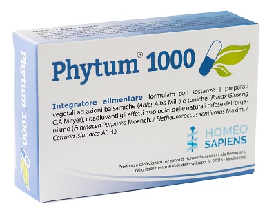 PHYTUM 1000 30 CAPSULE 500 MG - Metafarm