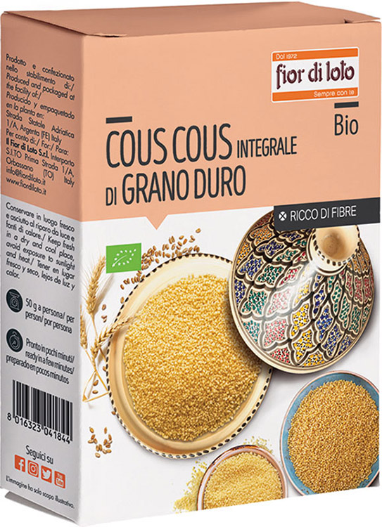 COUS COUS INTEGRALE GRANO DURO BIO 500 G - Metafarm
