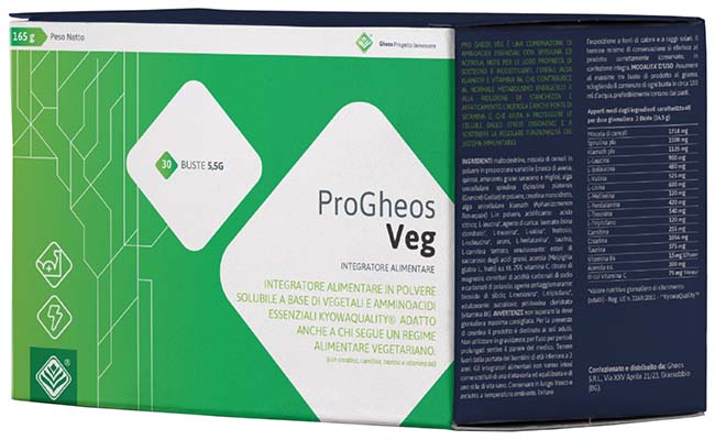 PRO GHEOS VEG 30 BUSTINE DA 5,5 G - Metafarm