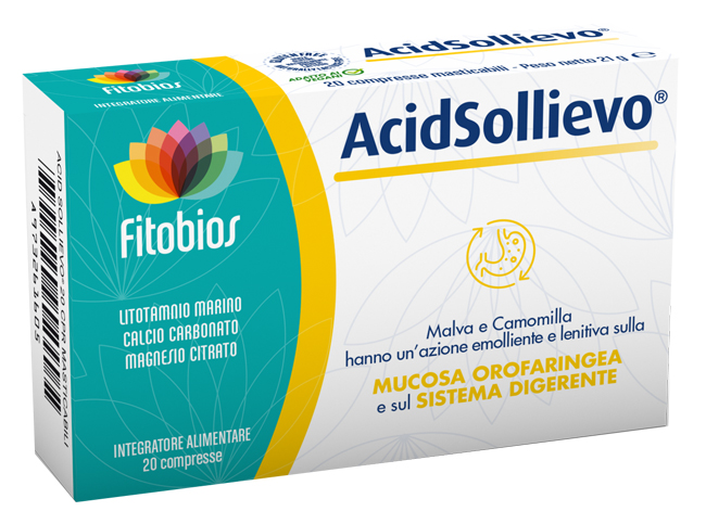ACID SOLLIEVO 20 COMPRESSE - Metafarm