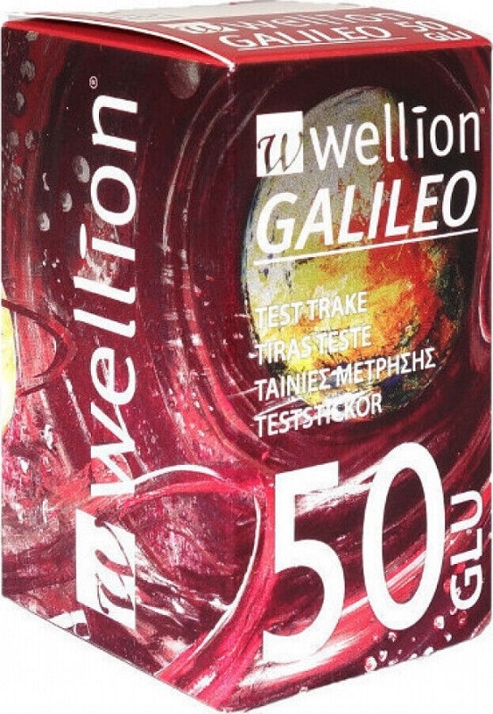 WELLION GALILEO STRIPS 25 GLICEMIA - Metafarm