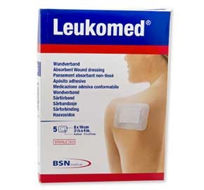 LEUKOMED MEDICAZIONE POST-OPERATORIA IN TESSUTO NON TESSUTO 7,2 X 5 CM - Metafarm