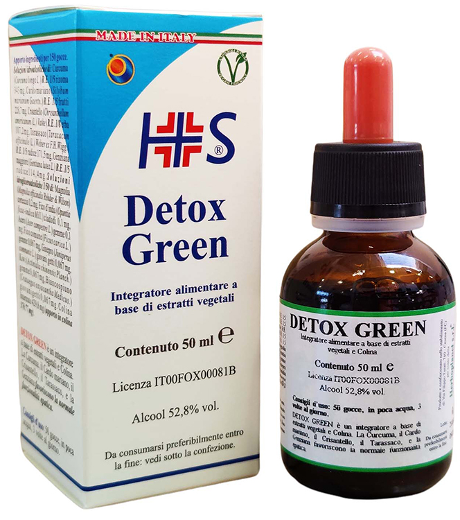 DETOX GREEN GOCCE 50 ML - Metafarm