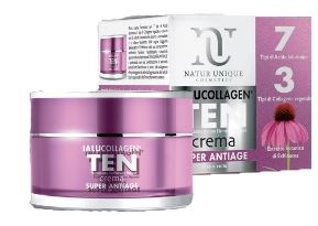NATUR UNIQUE IALUCOLLAGEN TEN CREAM VISO SUPER ANTIAGE 50 ML - Metafarm