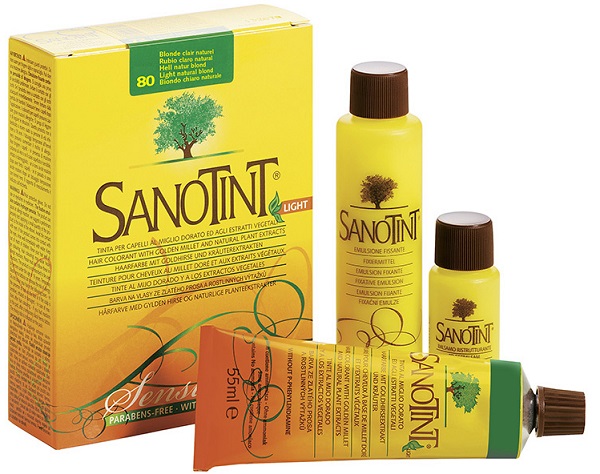 SANOTINT LIGHT BIONDO CHIARO NATURALE 80 125 ML - Metafarm