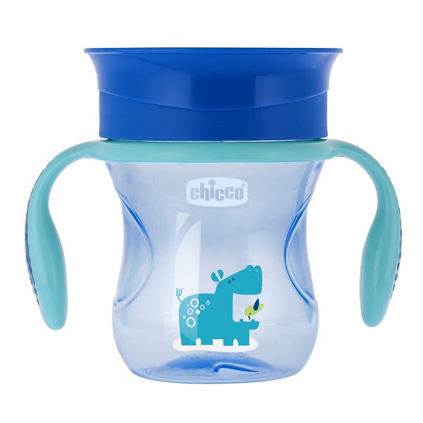 CHICCO TAZZA PERFECT 360 AZZURRA 12 MESI - Metafarm