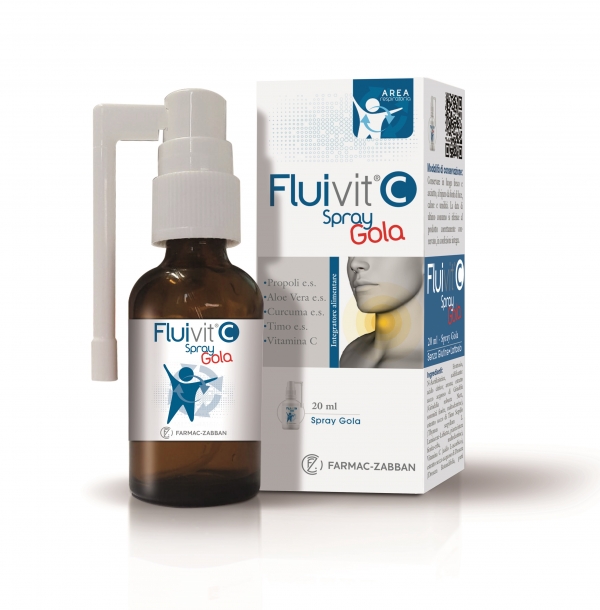 FLUIVIT C SPRAY GOLA 20 ML - Metafarm