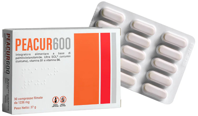 PEACUR 600 30 COMPRESSE 36 G - Metafarm