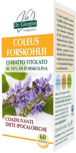 COLEUS FORSKOHLII ESTRATTO TITOLATO 60 PASTIGLIE - Metafarm