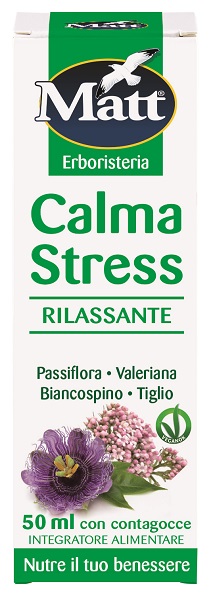 MATT ERBORISTERIA CALMA STRESS RILASSANTE GOCCE 50 ML - Metafarm
