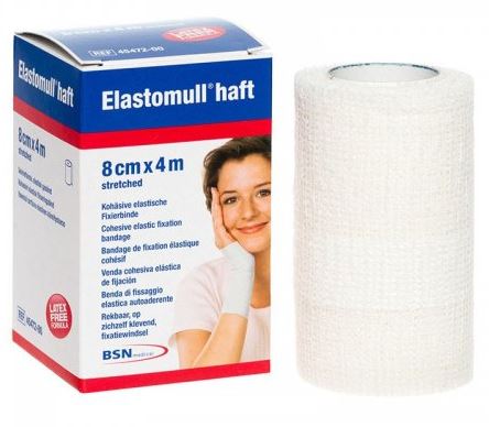 BENDA ELASTICA ELASTOMULL 8 X 400 CM 2 PEZZI - Metafarm