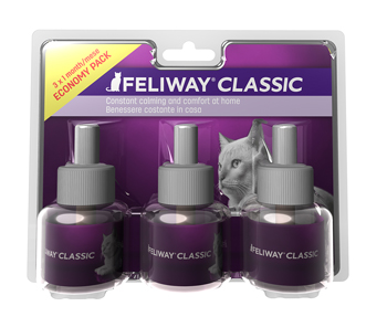 FELIWAY CLASSIC 3 RICARICHE DA 48 ML - Metafarm