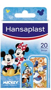HANSAPLAST CEROTTO MICKEY AND FRIENDS 20 PEZZI - Metafarm