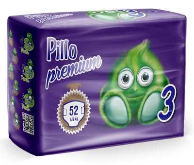 PANNOLINO PILLO PREMIUM DRYWAY MIDI 52 PEZZI - Metafarm