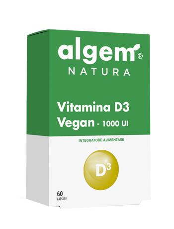 VITAMINA D3 VEGAN 1000 UI 60 CAPSULE - Metafarm