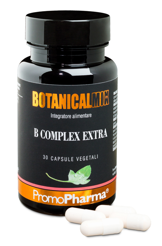 B COMPLEX EXTRA BOTANICAL MIX 30 CAPSULE - Metafarm