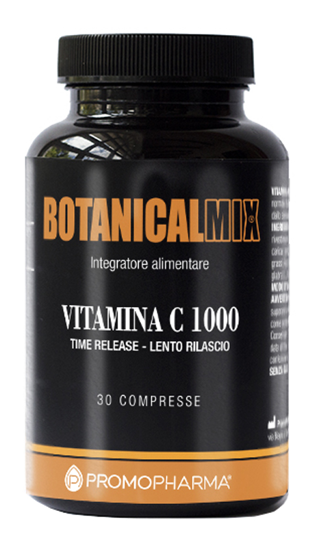 VITAMINA C 1000 BOTANICAL MIX 30 COMPRESSE - Metafarm