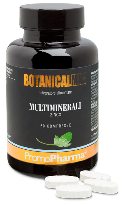 MULTIMINERAL ZINCO BOTANICAL MIX 60 COMPRESSE - Metafarm