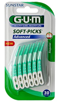 GUM SOFTPICKS ADVANCE SCOVOLINO SMALL GOMMA 30 PEZZI - Metafarm