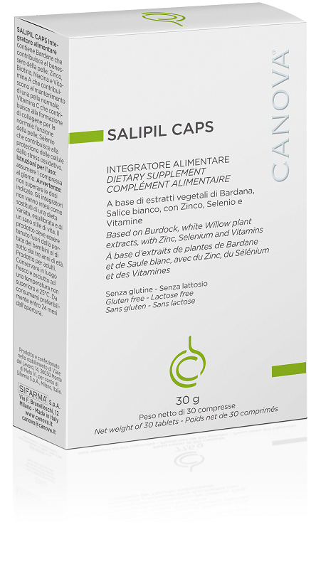 CANOVA SALIPIL CAPS 30 COMPRESSE NUOVA CONFEZIONE - Metafarm