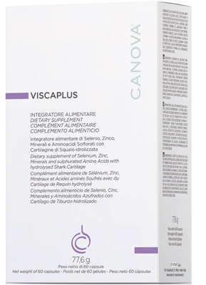 CANOVA VISCAPLUS 60 SOFTGEL NUOVA CONFEZIONE - Metafarm