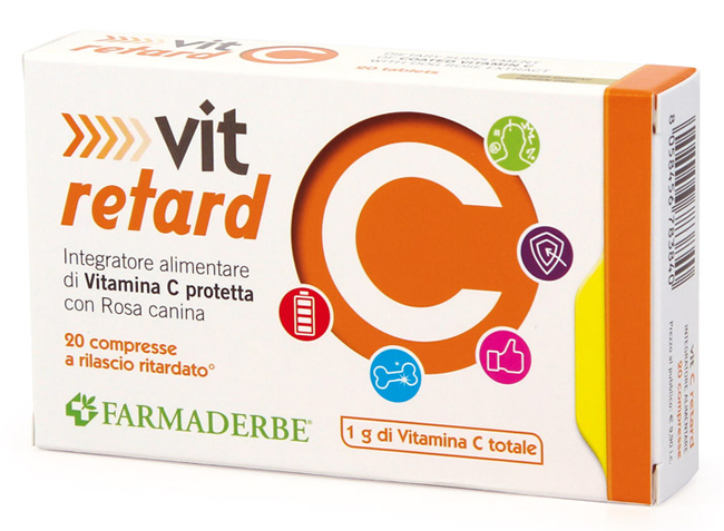 VIT C RETARD 20 COMPRESSE A RILASCIO RITARDATO - Metafarm