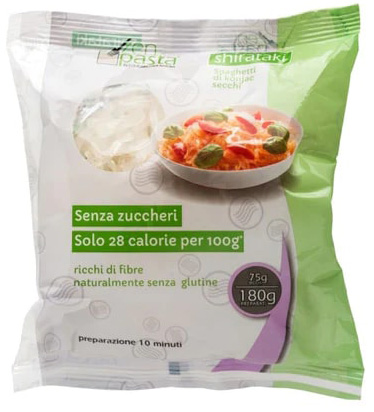 ZENPASTA SHIRATAKI ESSICATO TAGLIATELLE MONODOSE 75 G - Metafarm