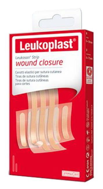 LEUKOSAN STRIP KIT DA 6 CEROTTI 6X38MM + 3 CEROTTI 6X75MM - Metafarm