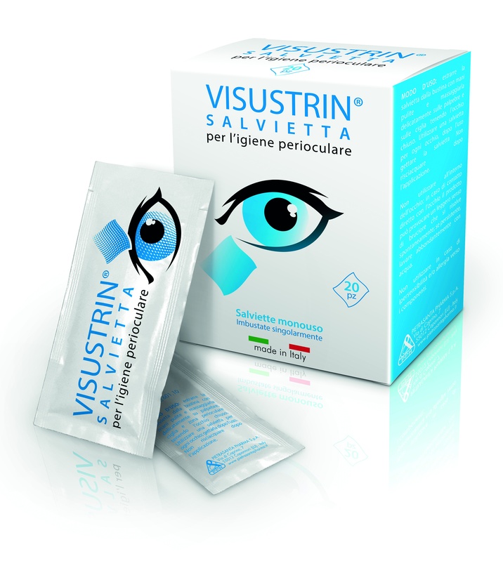 VISUSTRIN SALVIETTA OCULARE 20 PEZZI - Metafarm