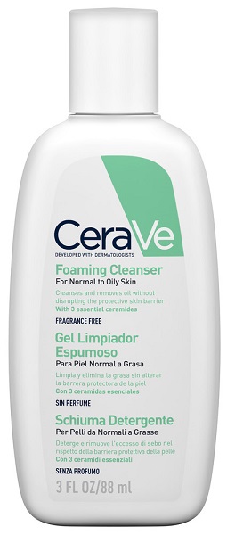 CERAVE SCHIUMA DETERGENTE VISO 88 ML - Metafarm