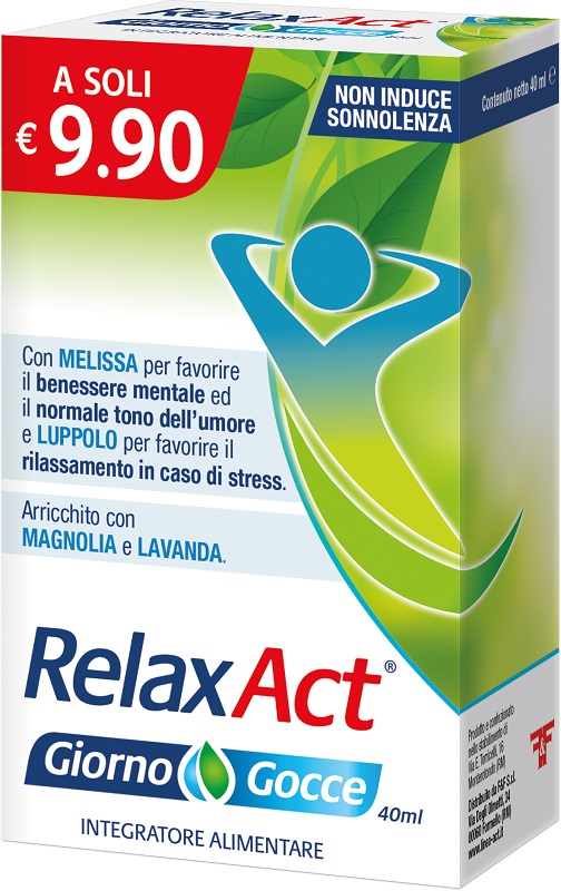RELAX ACT GIORNO GOCCE 40 ML - Metafarm