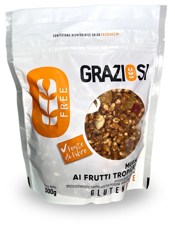 MUESLI AI FRUTTI TROPICALI 300 G - Metafarm