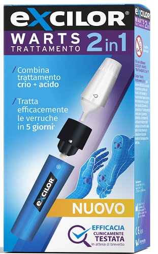EXCILOR WARTS TRATTAMENTO 2 IN 1 - Metafarm