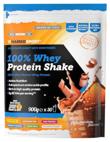 100% WHEY PROTEIN SHAKE MILK CHOCOLATE 900 G - Metafarm